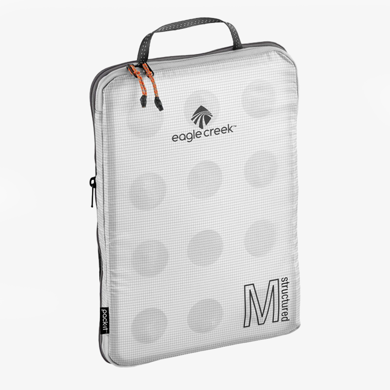 PACK-IT SPECTER TECH STRUCTURED CUBE M  תיק אחסון מתרחב בצבע black/white 